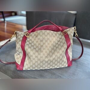 Gucci authentic shoulder bag tote handbag tote